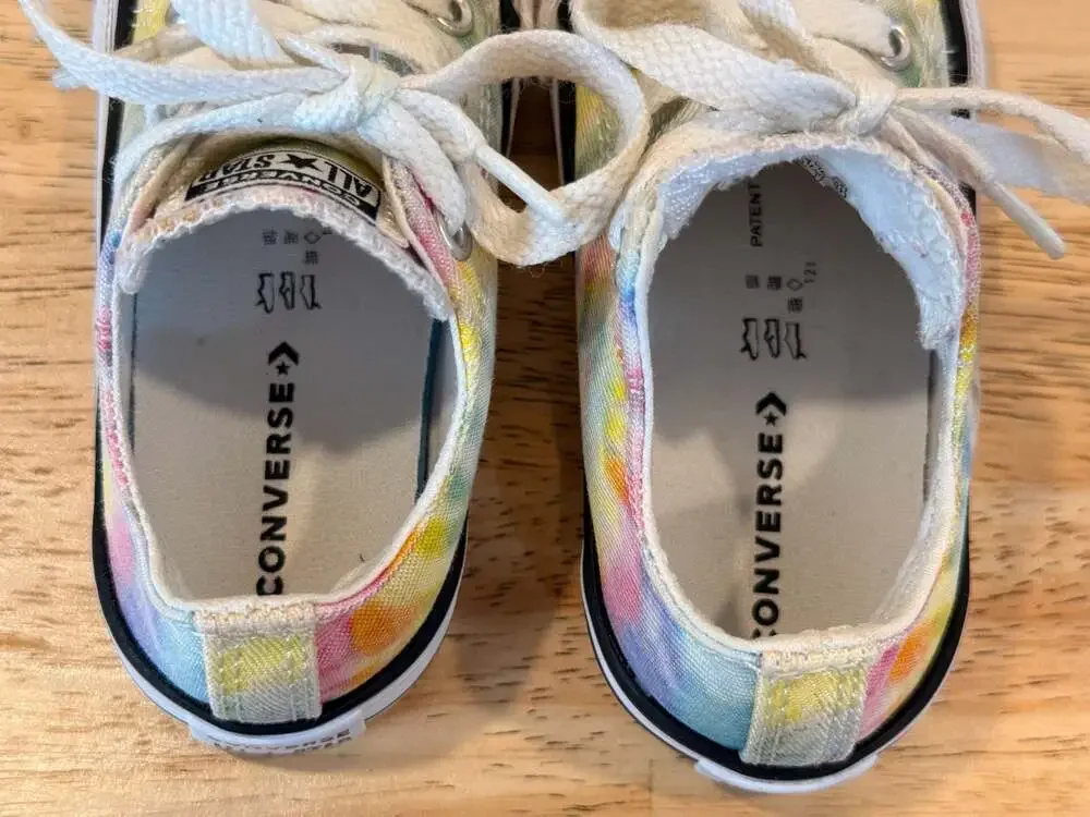 Converse Kids' Chuck Taylor All-Star Tie-Dye Sneakers Toddler Size 6